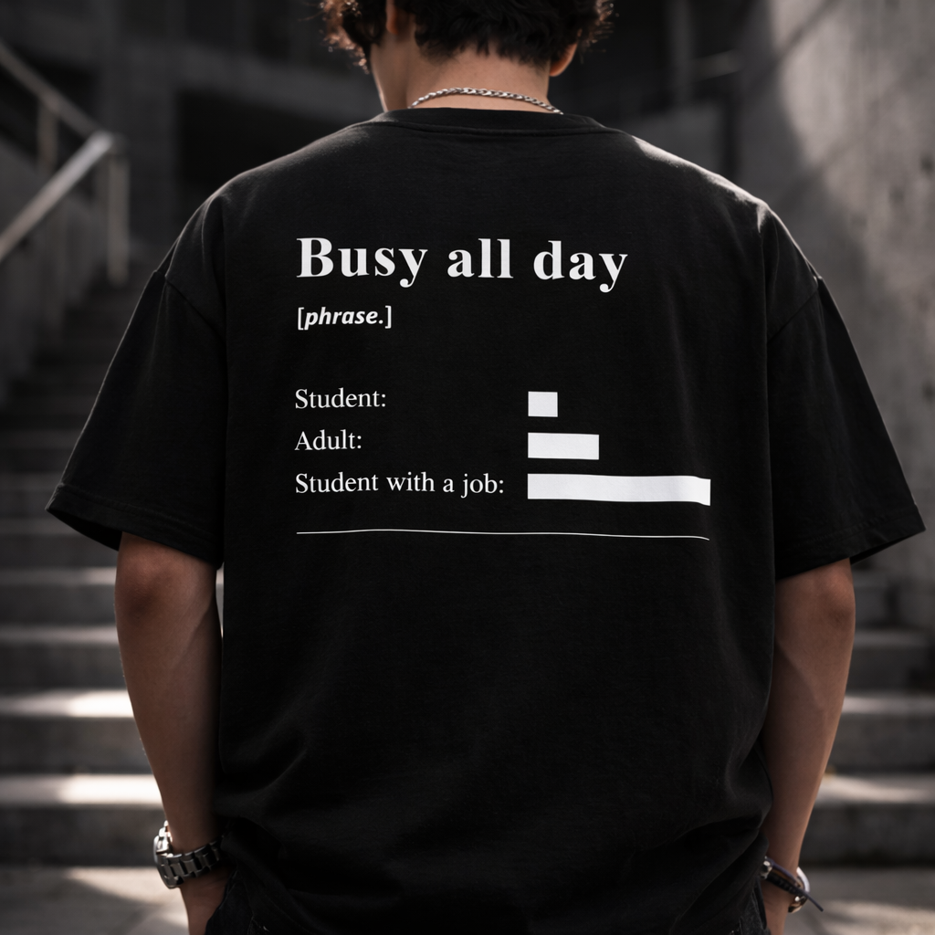 Busy All Day tee